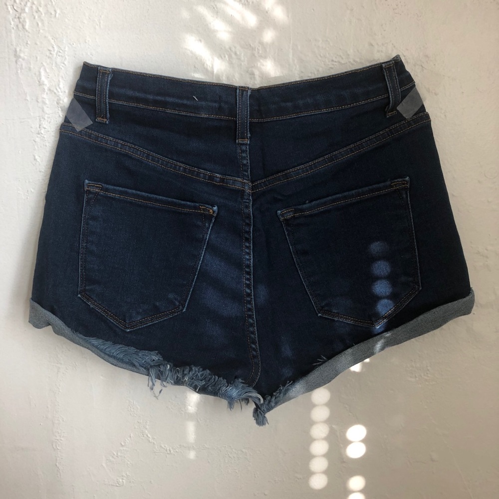 Rose Embroidered Denim - Picture 2 of 2